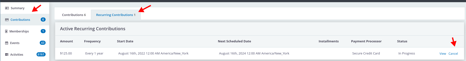 &ldquo;Screen shot of cancel screen&rdquo;